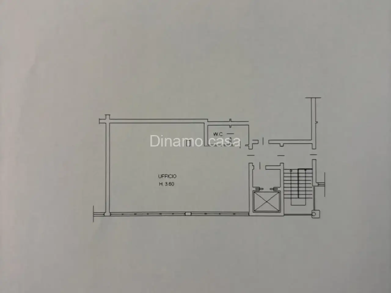 Ufficio in Via Firenze, Prato, {3} - Planimetria 1