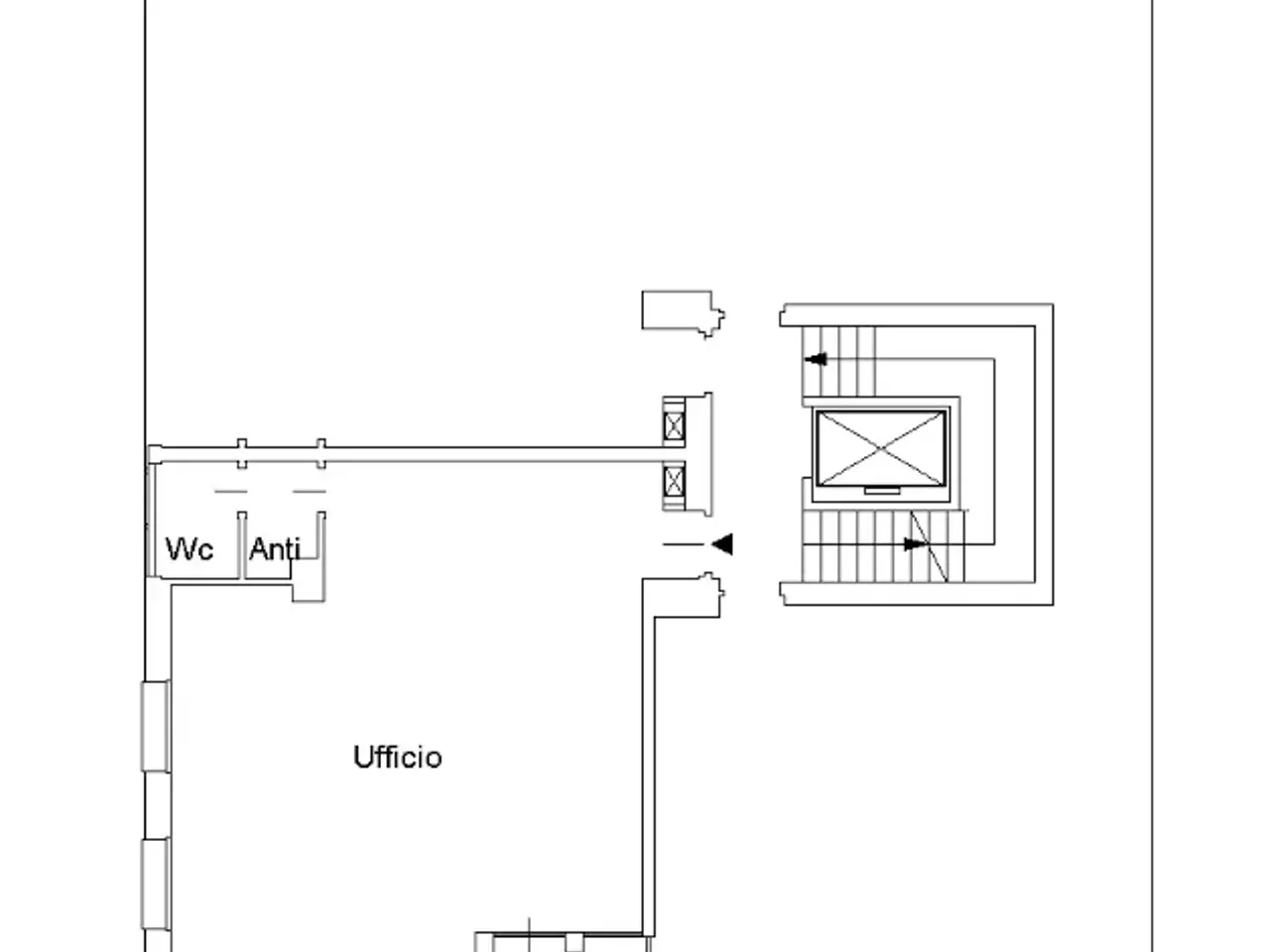 Ufficio in Sarmeola | Ufficio in Affitto Rif. 829, Rubano, {3} - Planimetria 1