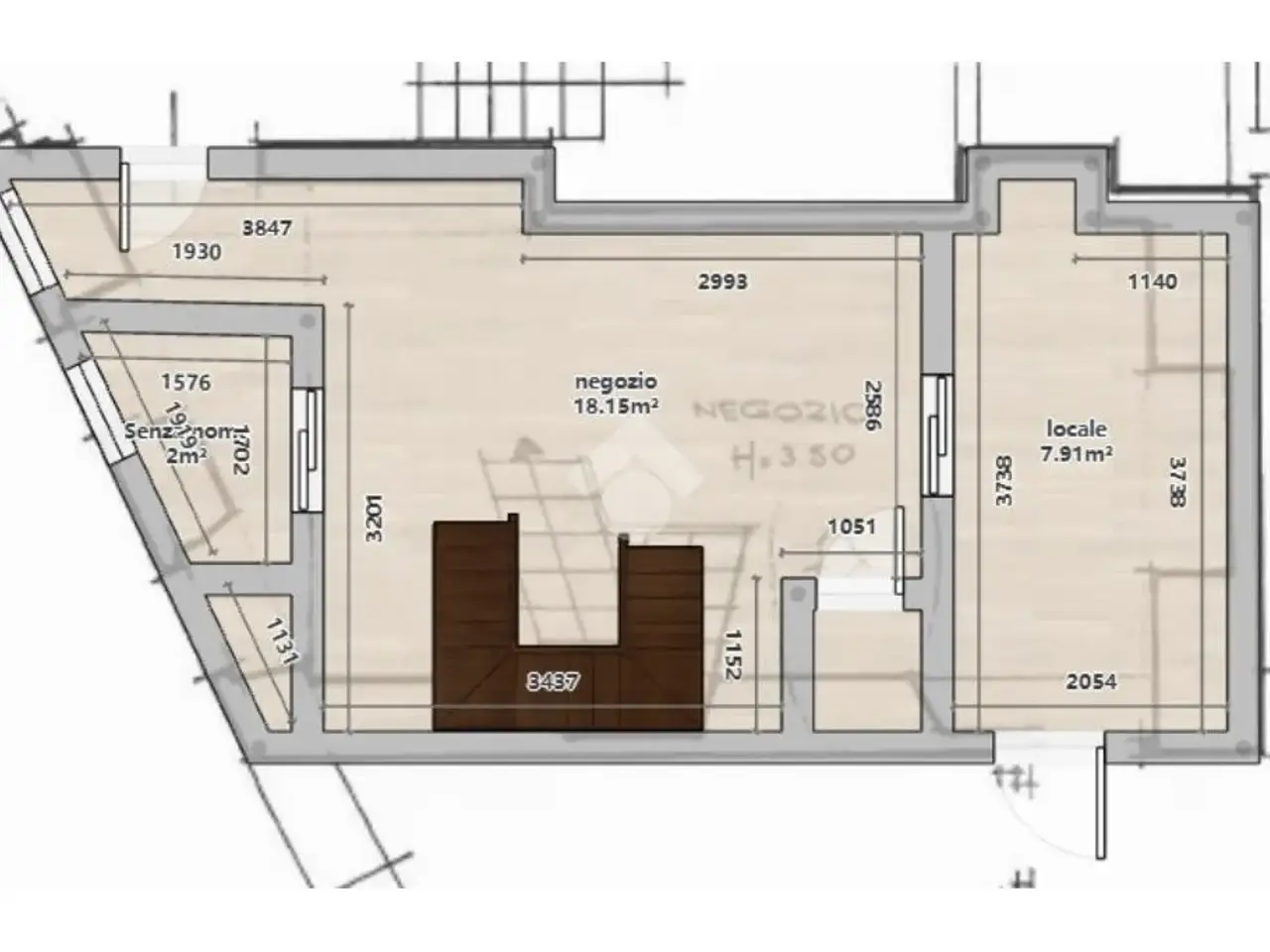 Negozio in Via Giuseppe Piazzi 48, Sondrio, {3} - Planimetria 1