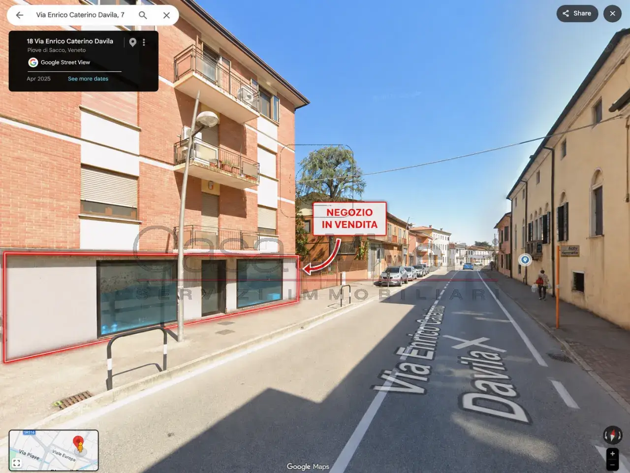 Negozio in Via Enrico Caterino Davila, Piove Di Sacco, {3} - Foto 1