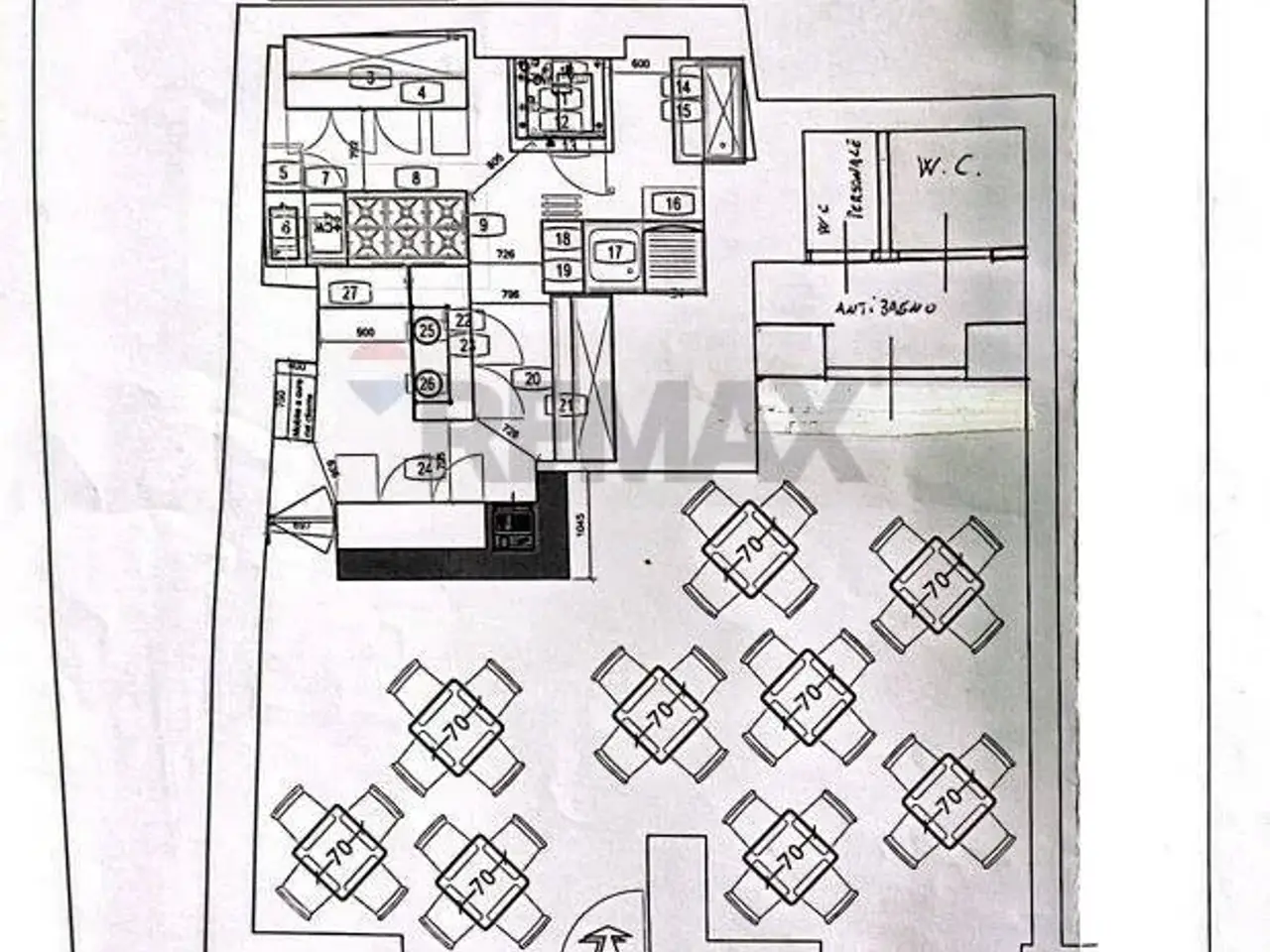 Esercizio commerciale in Via Montedoro Snc, Siracusa, {3} - Planimetria 1