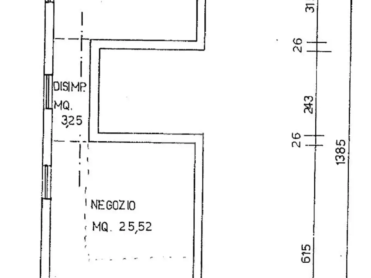 Negozio in Via Repubblica 62, Campagna Lupia, {3} - Planimetria 1