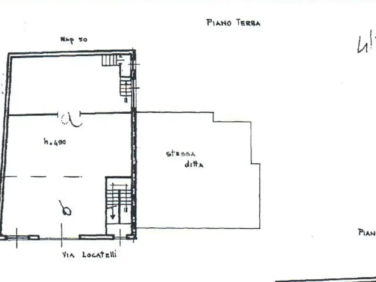 Magazzino in Via Locatelli 48, Leffe, {3} - Planimetria 1