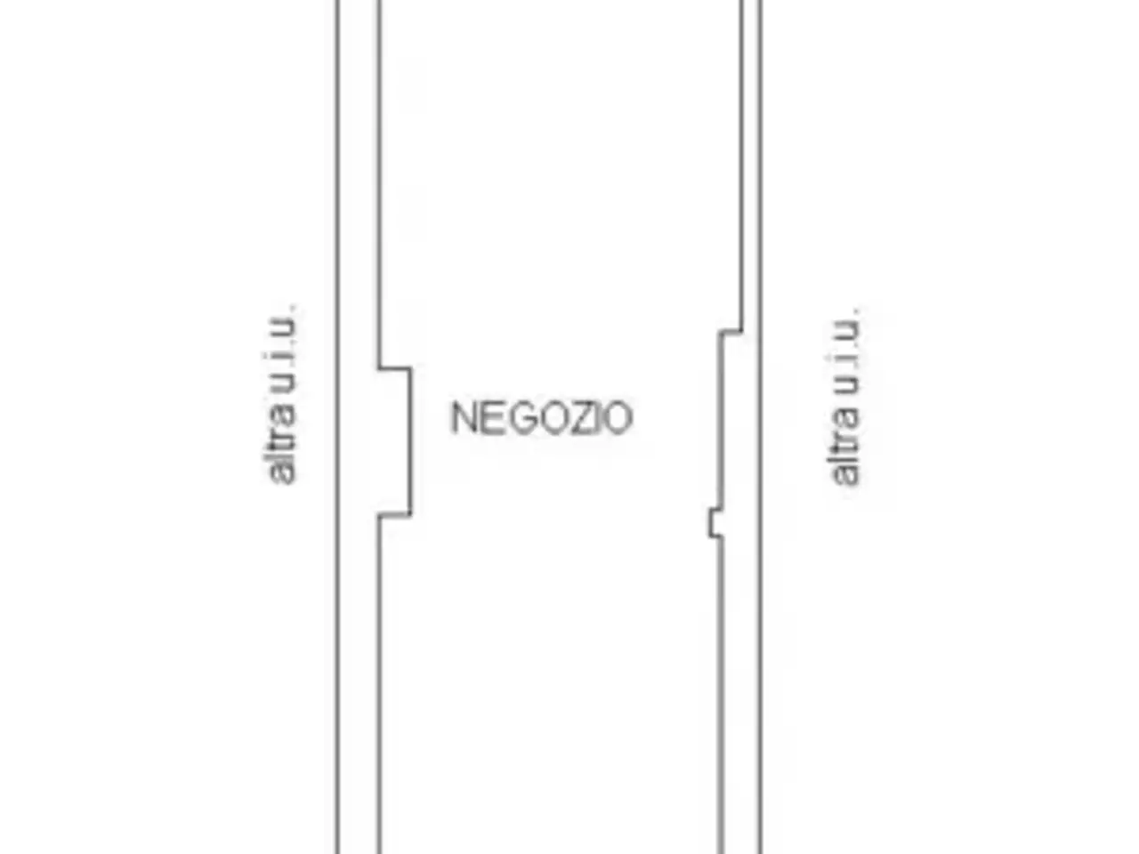 Negozio in Corso Eusebio Giambone 41, Torino, {3} - Planimetria 1