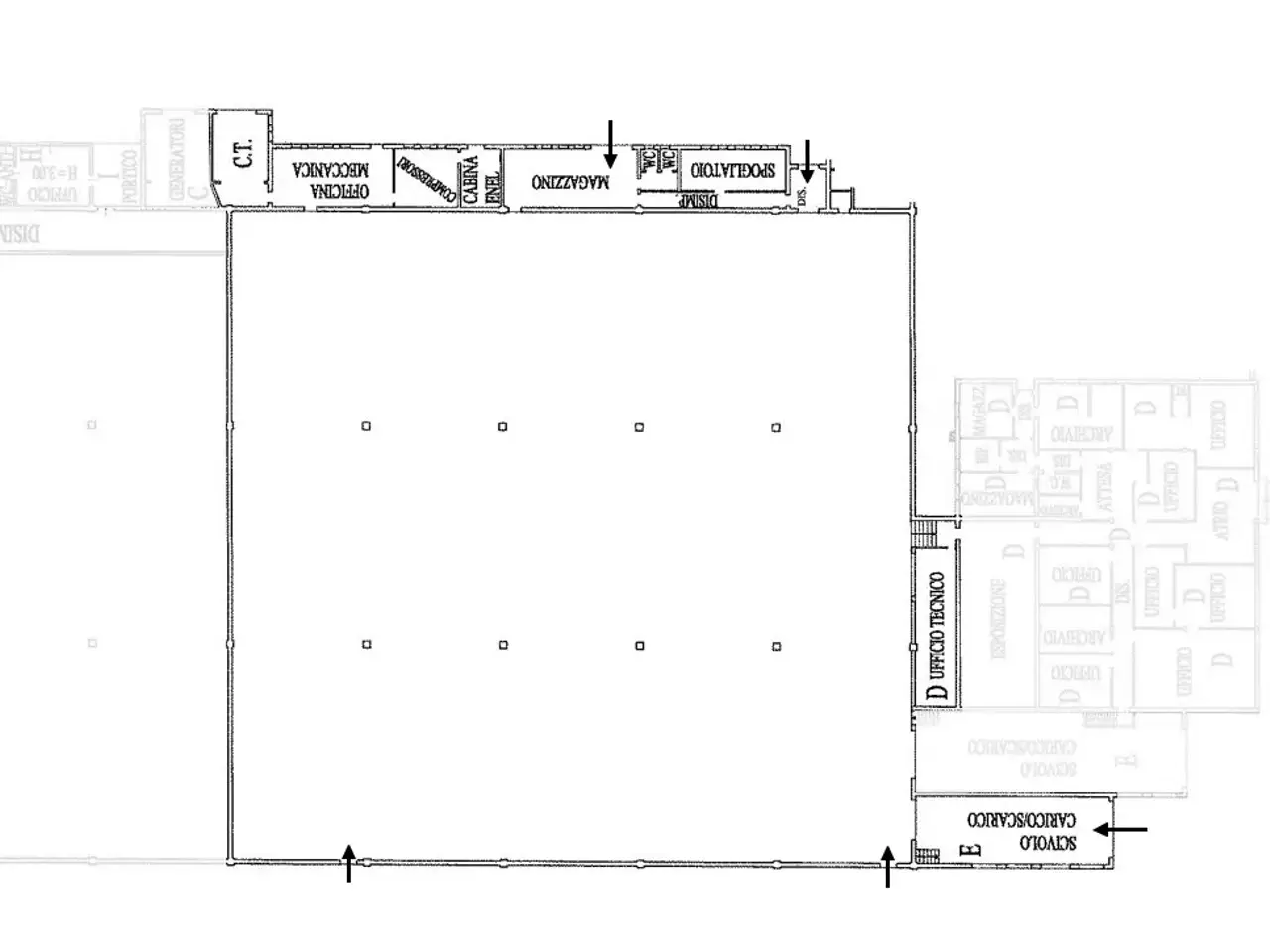 Capannone in Via Piave 47, Altivole, {3} - Planimetria 1