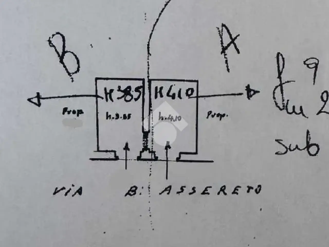Negozio in Via Biagio Assereto, Recco, {3} - Planimetria 1