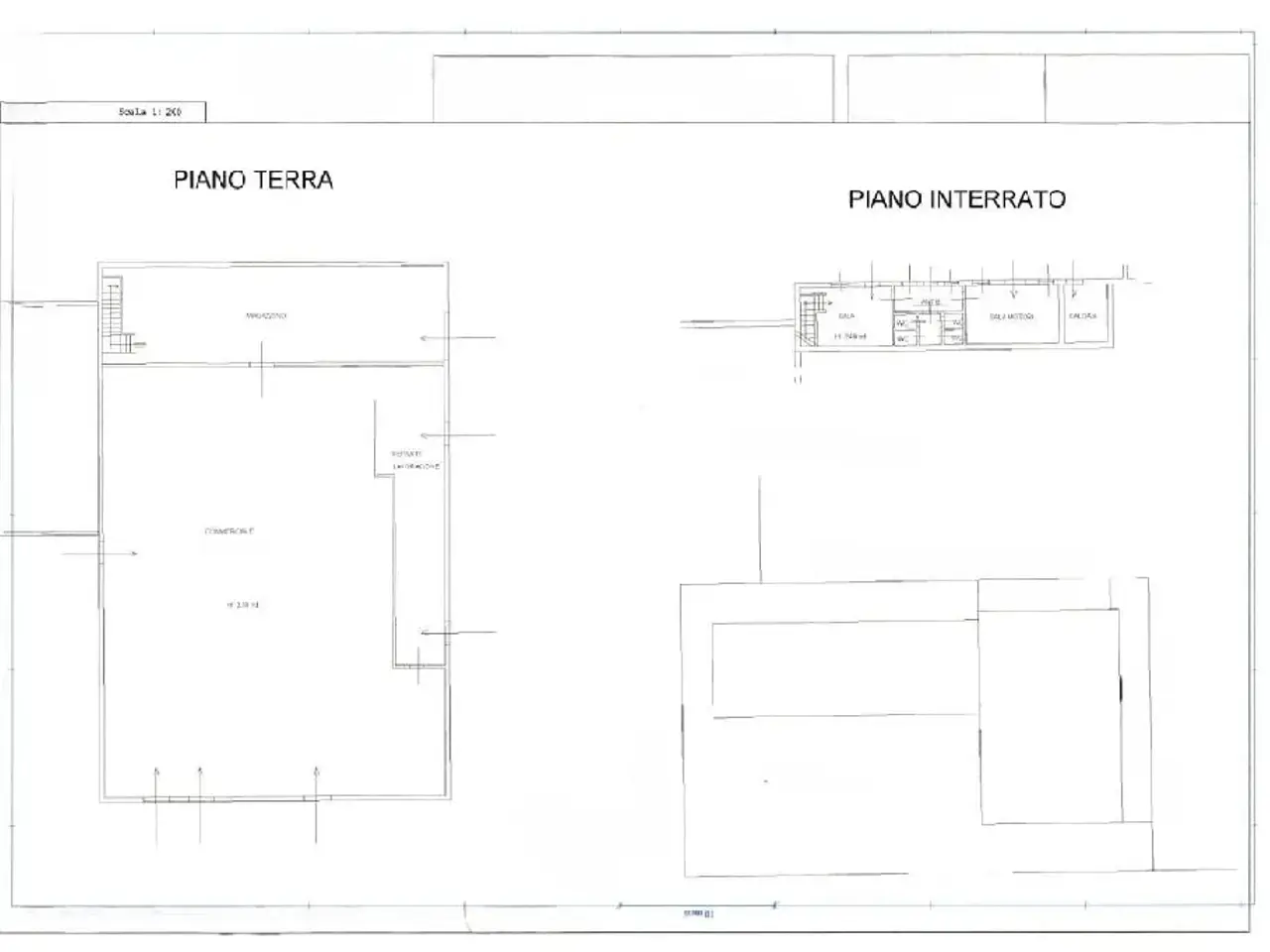 Capannone in Via Alcide De Gasperi, Carpenedolo, {3} - Planimetria 1