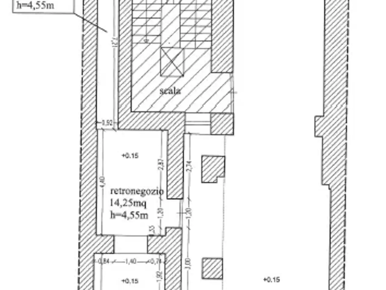 Negozio in Corso Trieste 104, Caserta, {3} - Planimetria 1