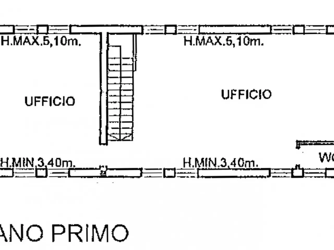 Ufficio in Via Salata, Noventa Padovana, {3} - Planimetria 1