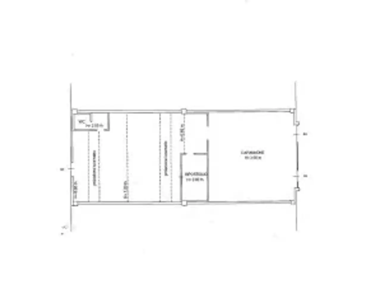 Capannone in Via Achille Grandi, Peschiera Borromeo, {3} - Planimetria 1