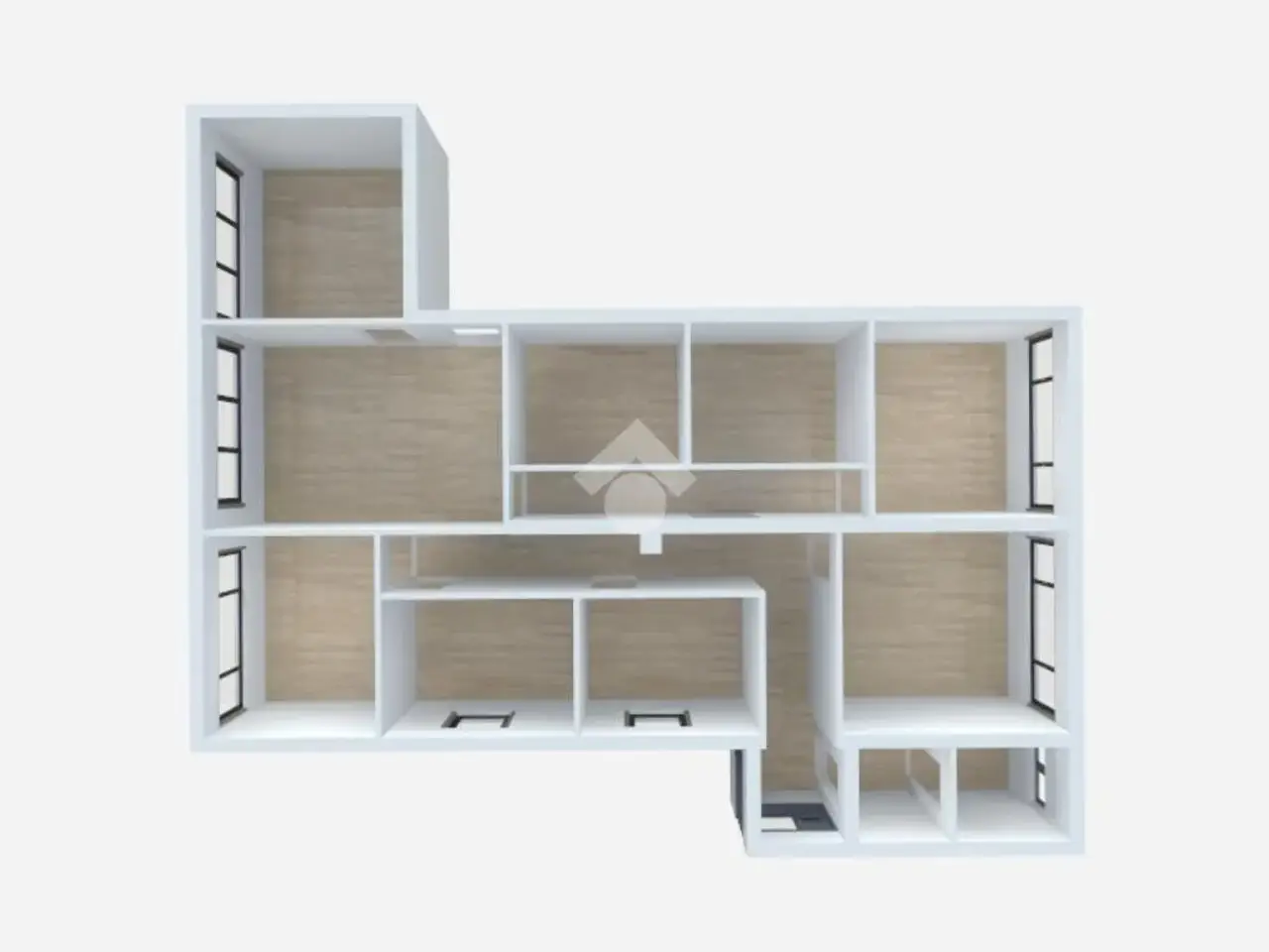 Ufficio in Viale di Valle Aurelia 110, Roma, {3} - Planimetria 1
