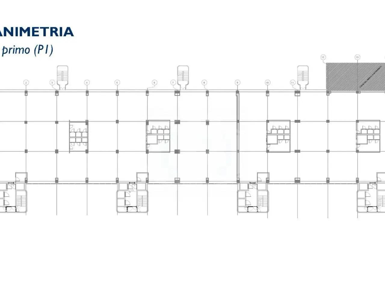 Ufficio in Palazzo a Milanofiori Str. 4, 4, Assago, {3} - Planimetria 1