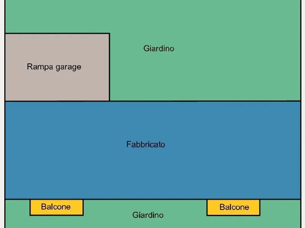 Palazzina commerciale in Via Monti Sabini 2, Casoria, {3} - Planimetria 1