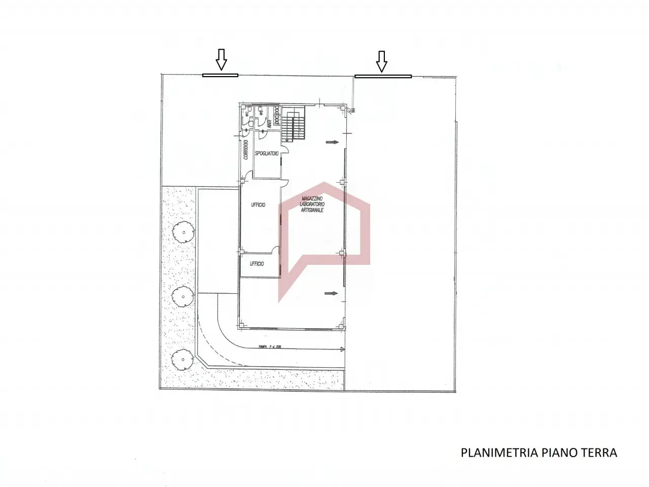 Capannone in Favaro Veneto, Venezia, {3} - Planimetria 1