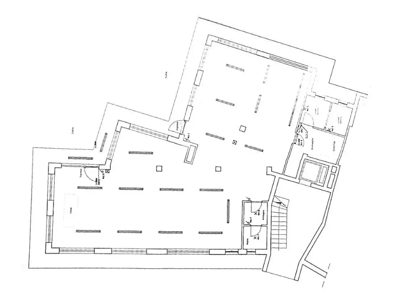 Negozio in Via Martiri della Libertà, Cavagnolo, {3} - Planimetria 1