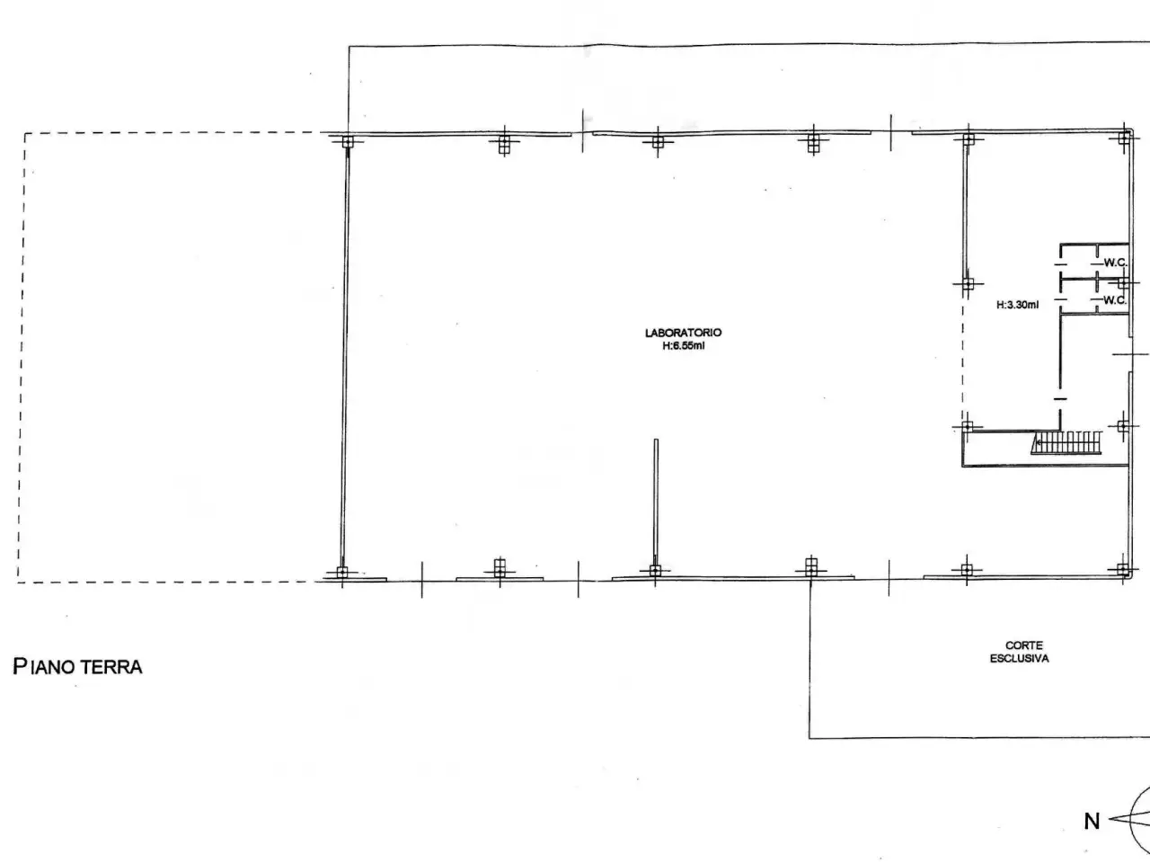 Capannone in Via Ceresani, Fabriano, {3} - Planimetria 1