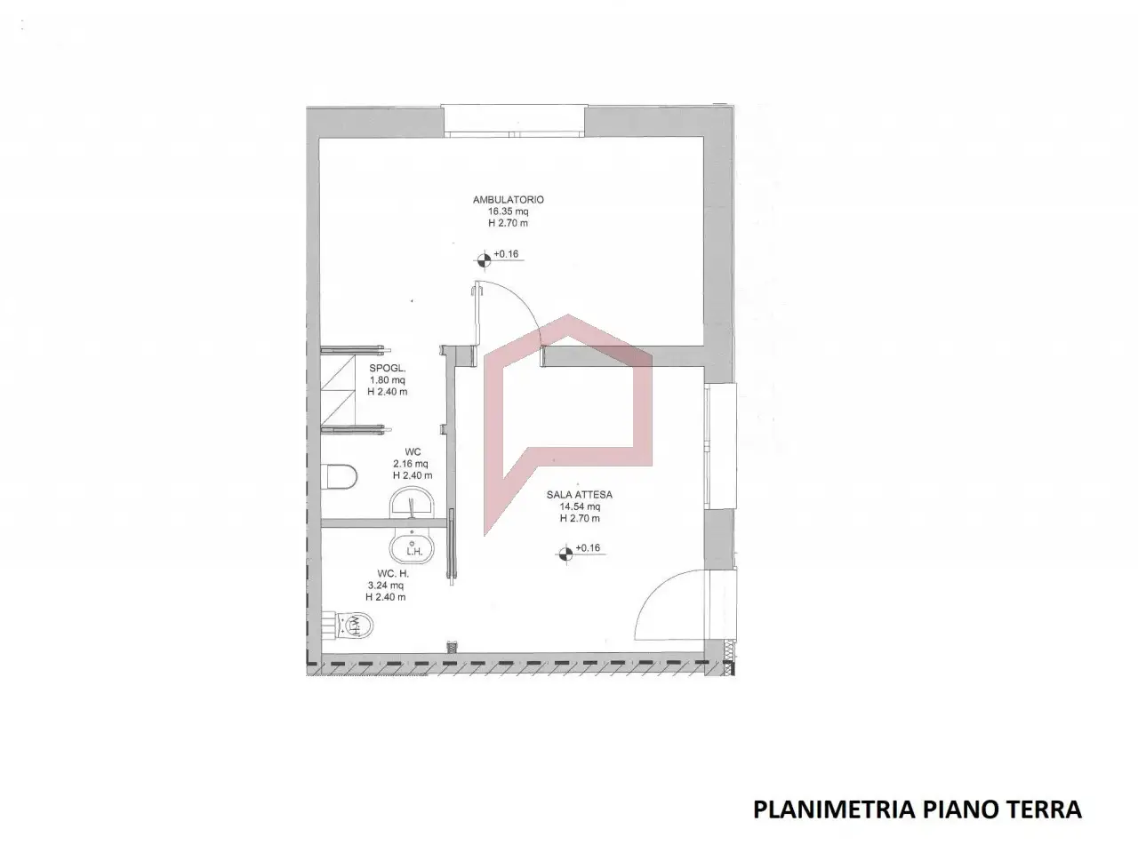 Ufficio in Spinea, Spinea, {3} - Planimetria 1