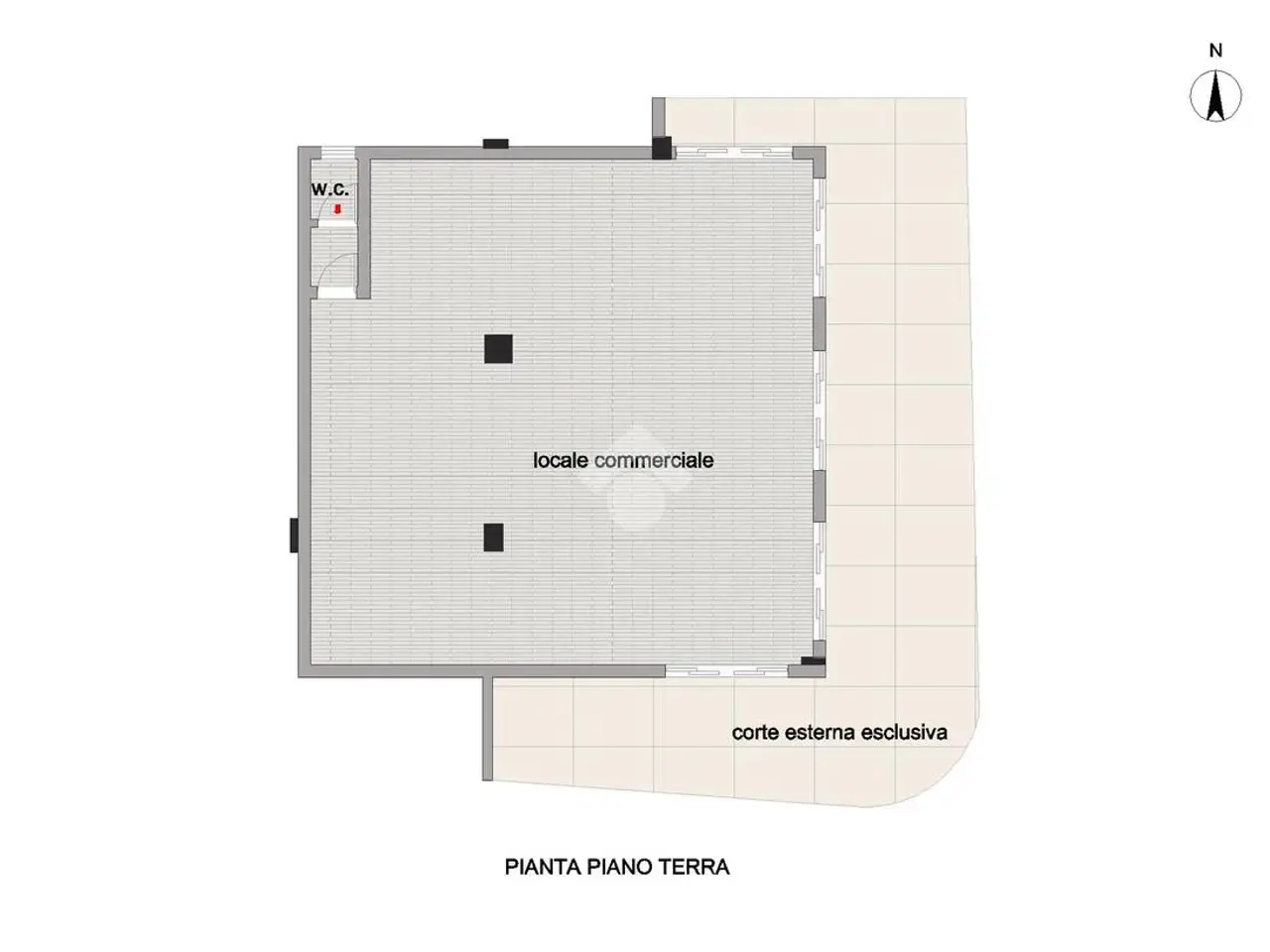 Negozio in Contrada Santo Stefano 31, Silvi, {3} - Planimetria 1