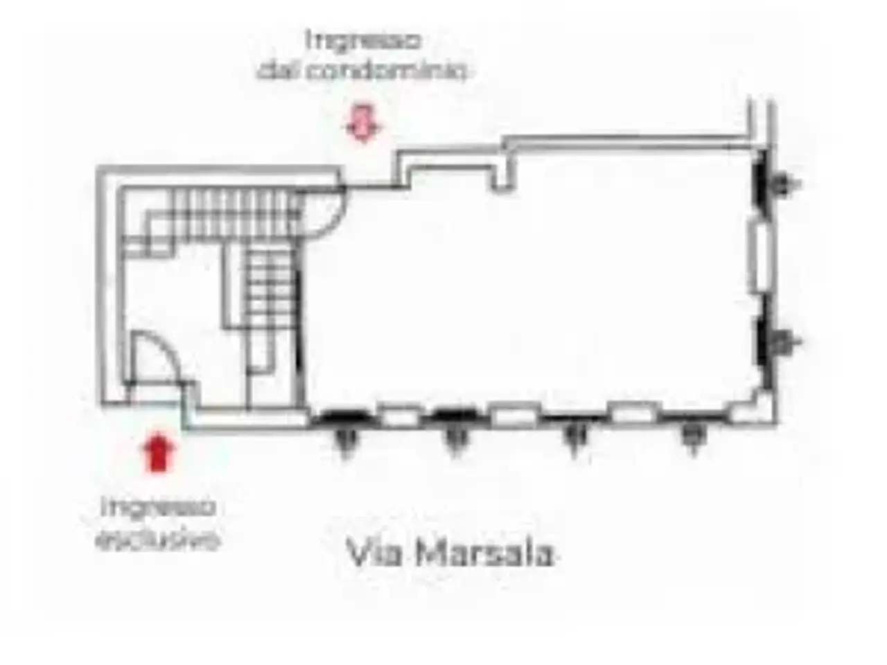 Ufficio in Via Marsala 3, Milano, {3} - Planimetria 1