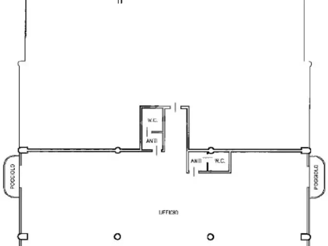 Ufficio in Via Savelli 68, Padova, {3} - Planimetria 1