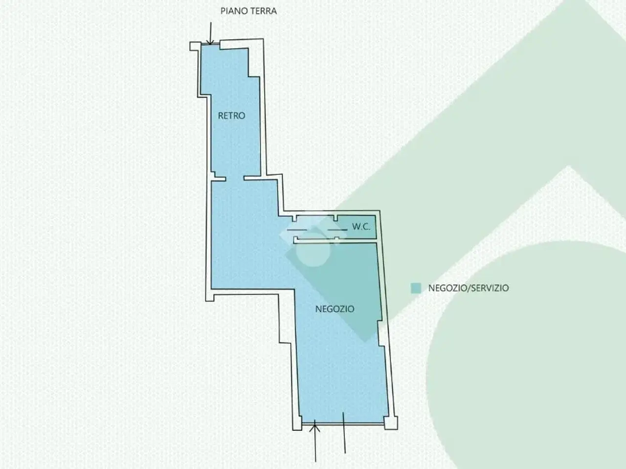Negozio in Via Madonna 81, Rho, {3} - Planimetria 1