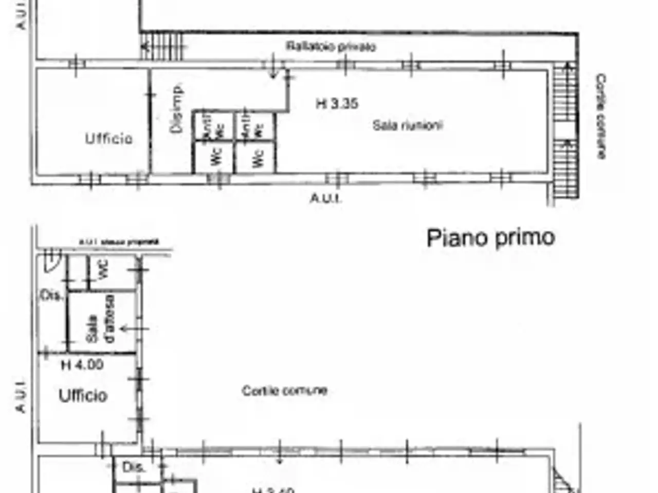 Capannone in Via San Martino, Rho, {3} - Planimetria 1