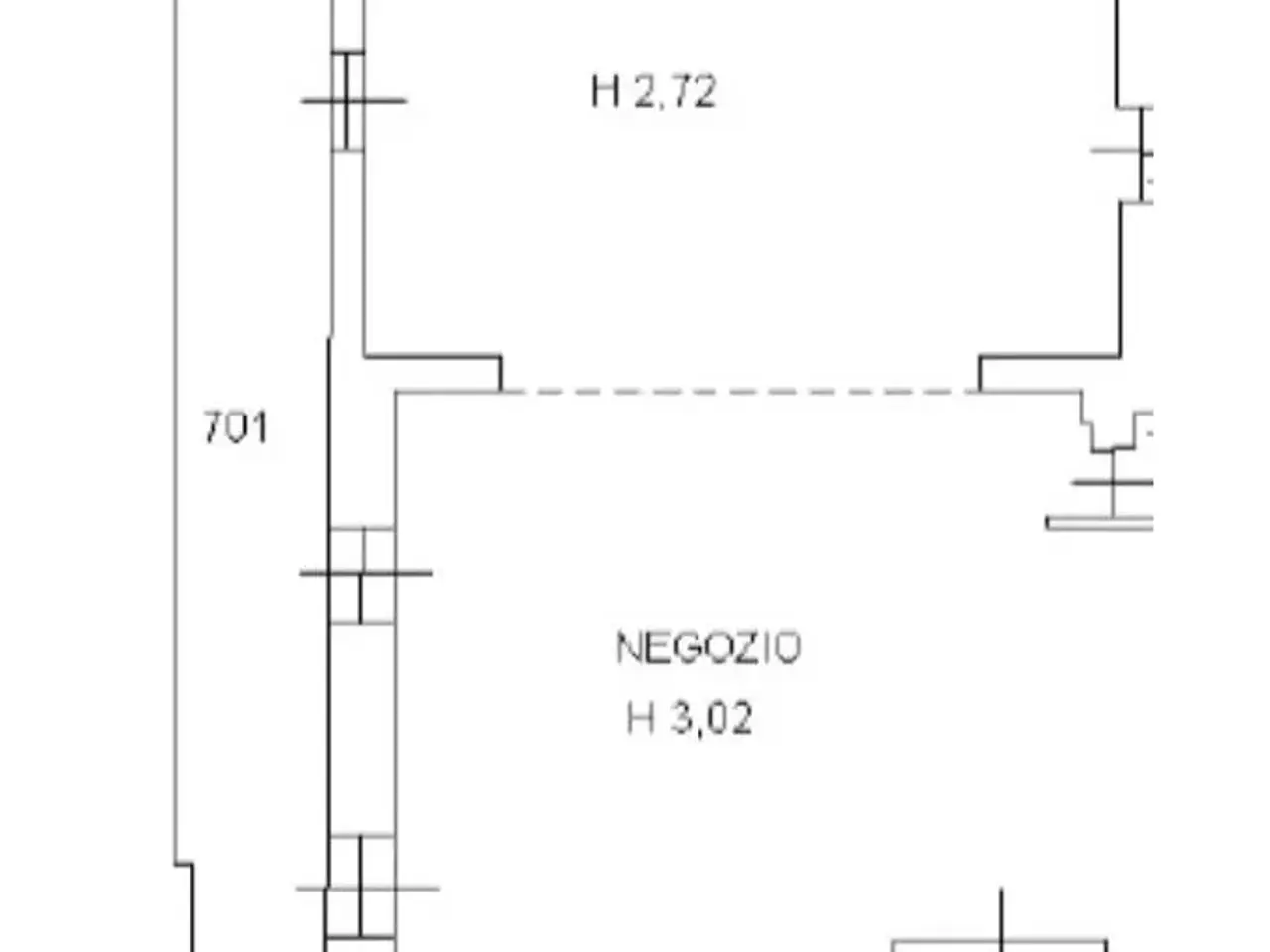 Negozio in Via Provinciale, Cenate Sopra, {3} - Planimetria 1