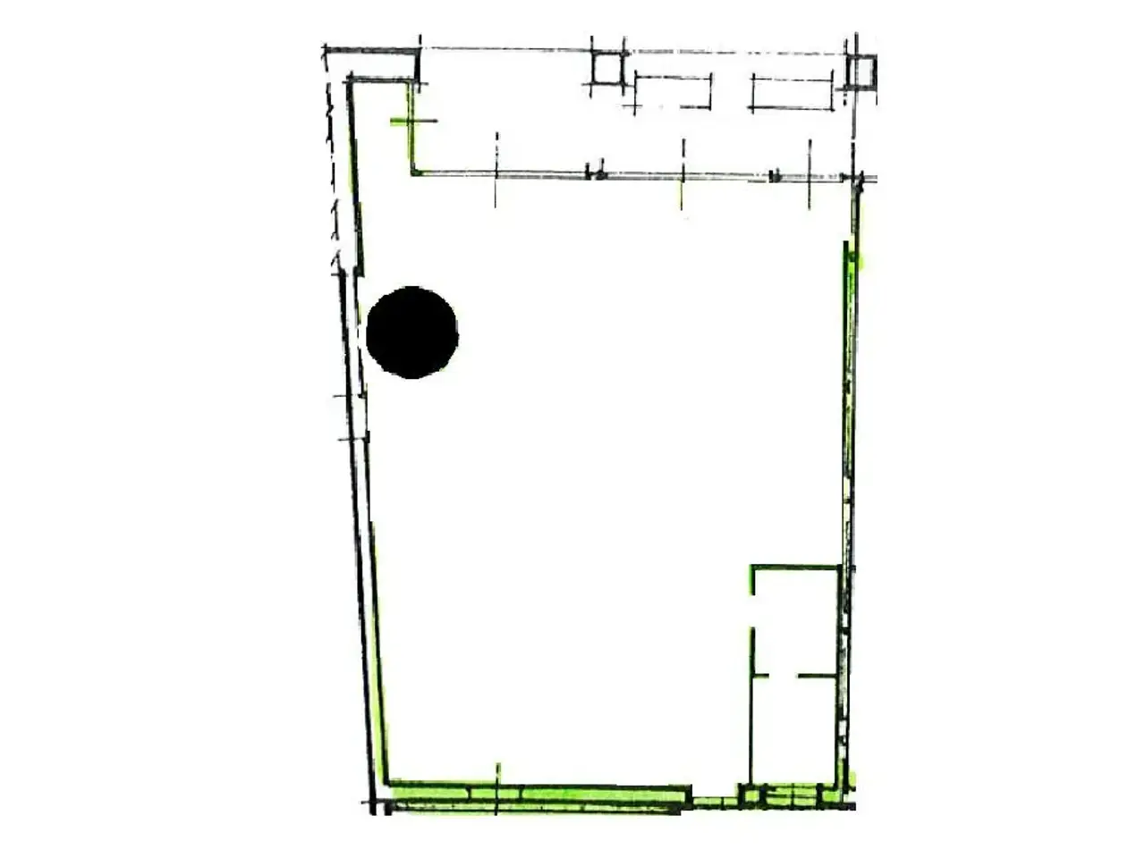 Ufficio in Via dall'Ovo, Dalmine, {3} - Planimetria 1