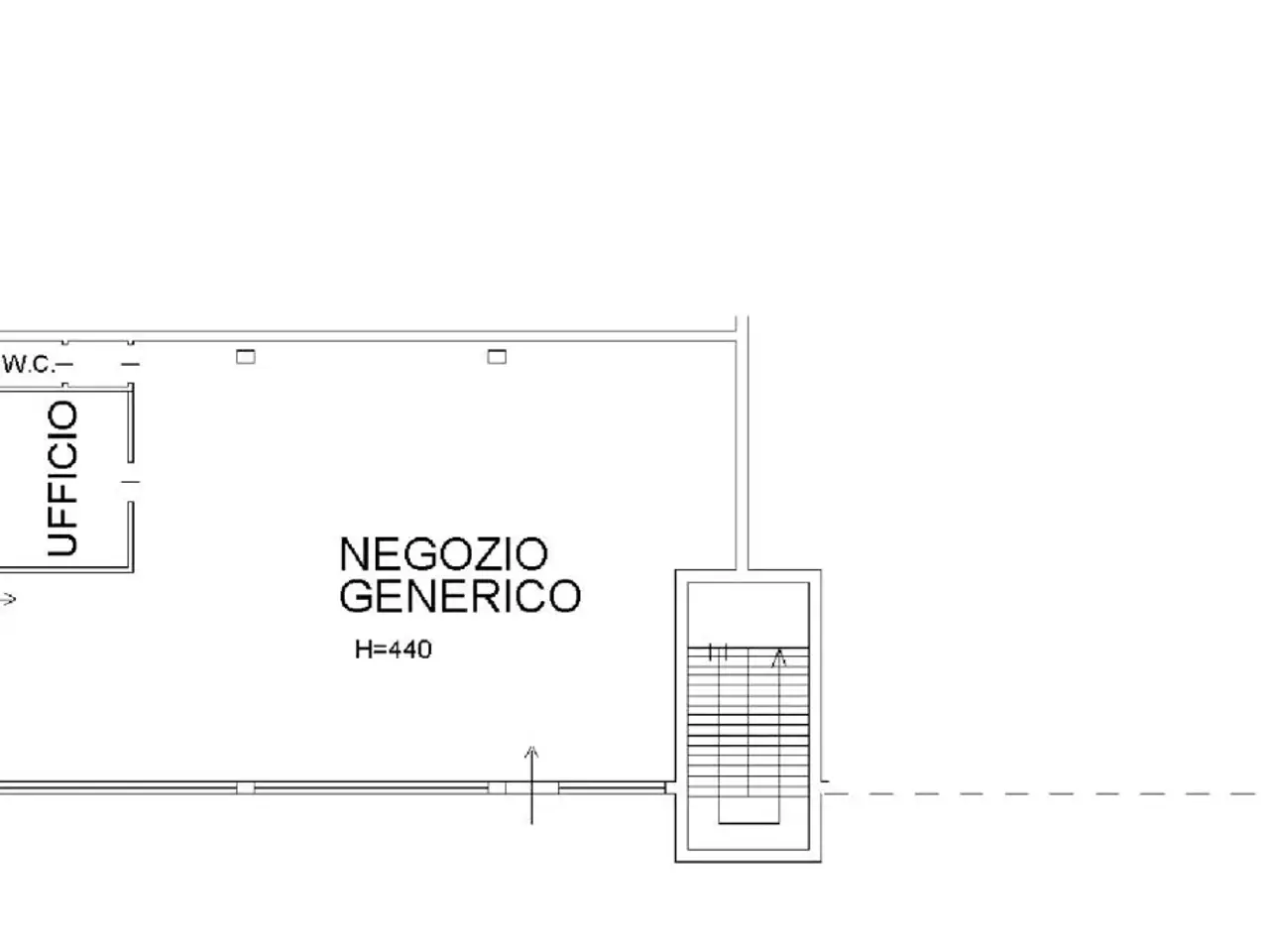Negozio in Via Cascinapiano 45, Langhirano, {3} - Planimetria 1