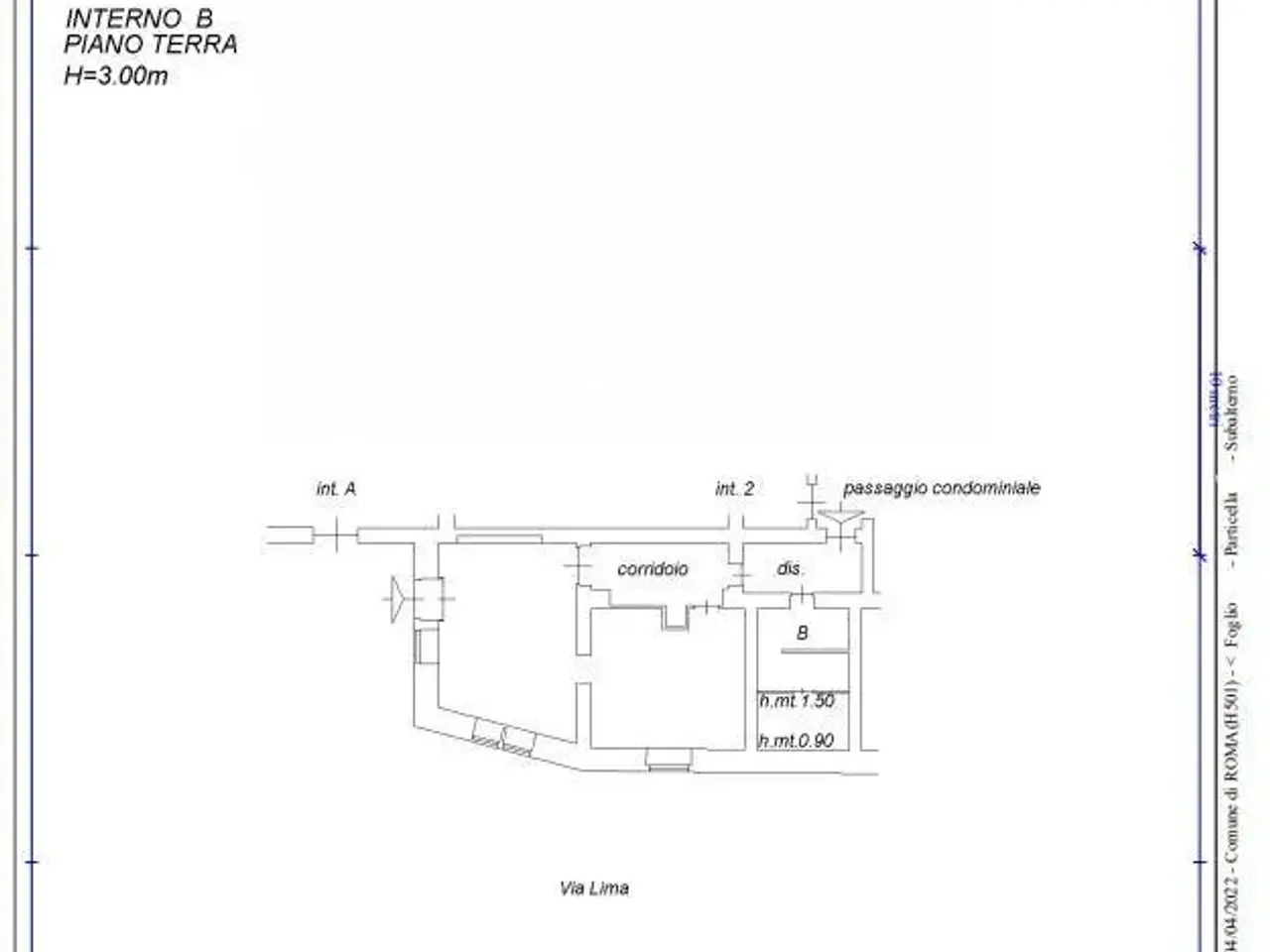 Ufficio in Via Lima 5a, Roma, {3} - Planimetria 1