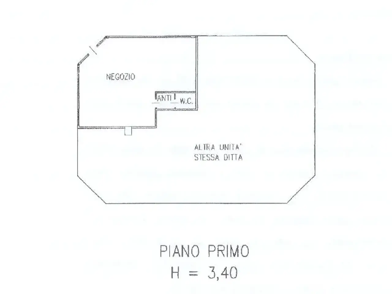 Negozio in , Due Carrare, {3} - Planimetria 1
