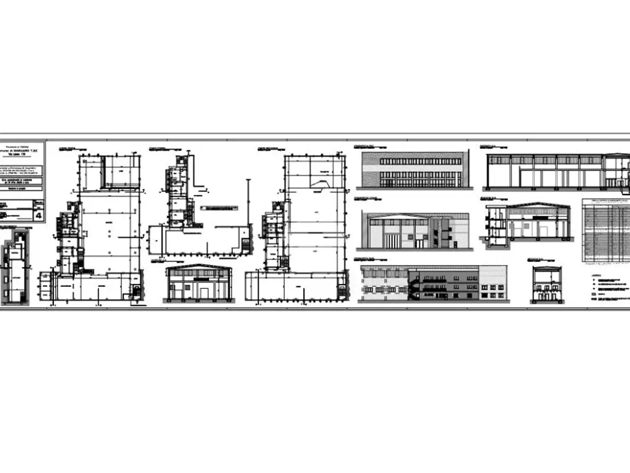 Capannone in Via Lanzo 179, Borgaro Torinese, {3} - Planimetria 1