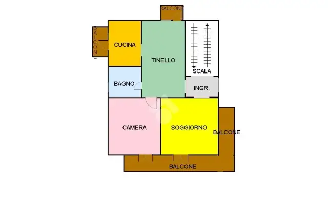 Wohnung in Via Sant'Angelo 44, Cassino - Foto 1