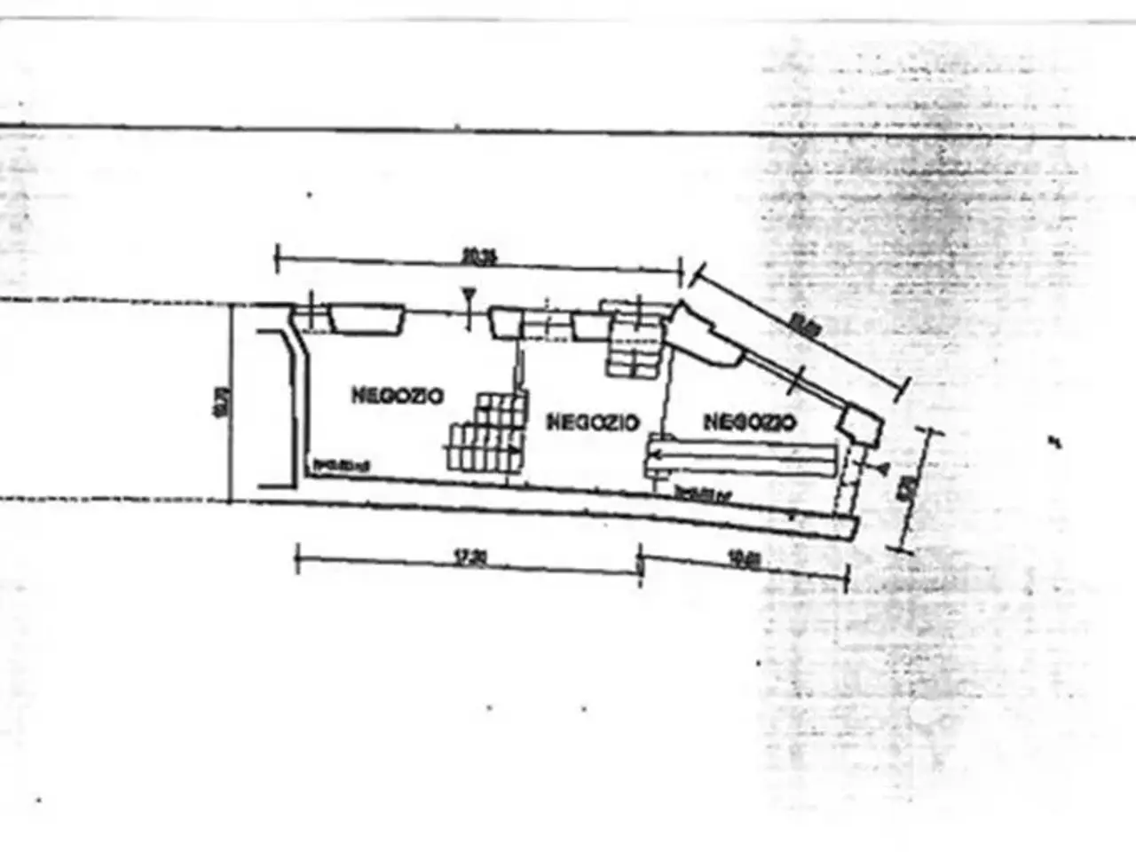 Negozio in Via Mercerie 21, Rovereto, {3} - Planimetria 1