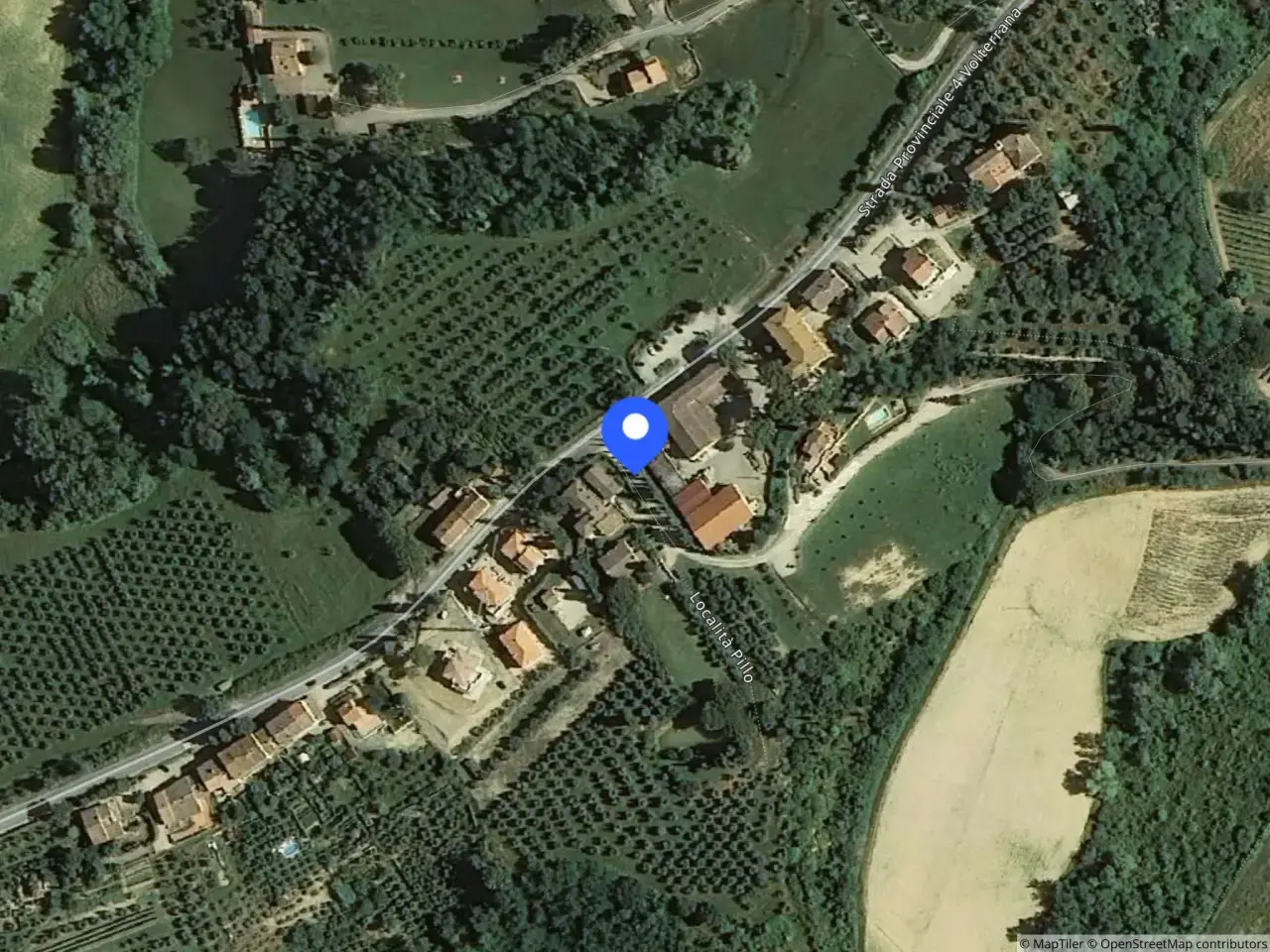 Fabbricato misto in Frazione Case Nuove Via Ruggiero Grieco, l'Accesso all'Intero Fabbricato Avviene dalla Corte Che Lo Circonda E Mediante Il Cancello Carrabile Posto su Via Volterrana Via Volterrana, Gambassi Terme, {3} - Foto 1