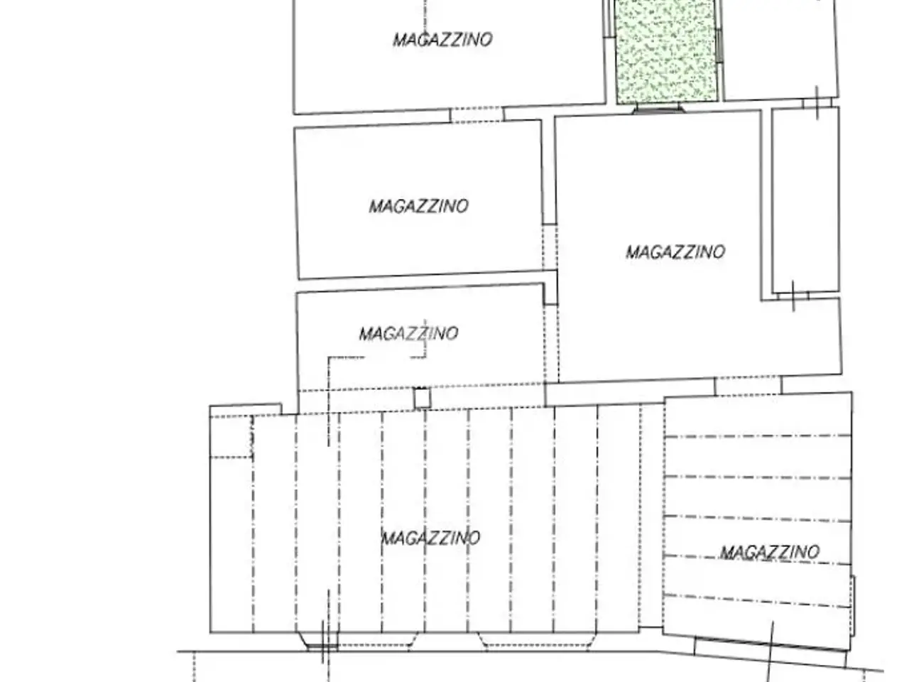 Magazzino in Via dei Molini 8, Vecchiano, {3} - Planimetria 1