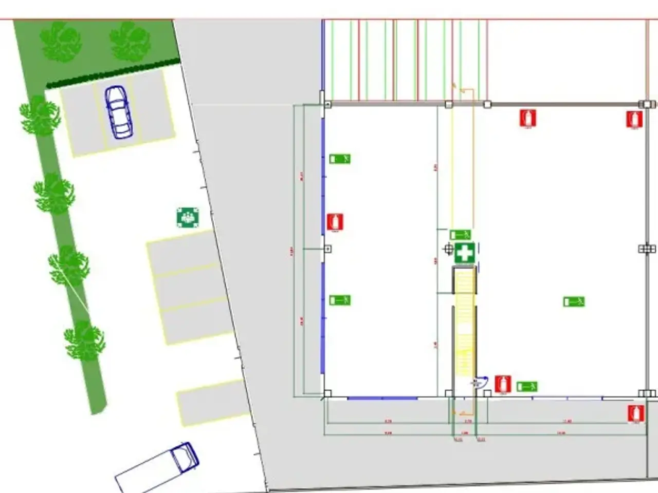 Capannone in Via Giacomo Leopardi 13, Soliera, {3} - Planimetria 1