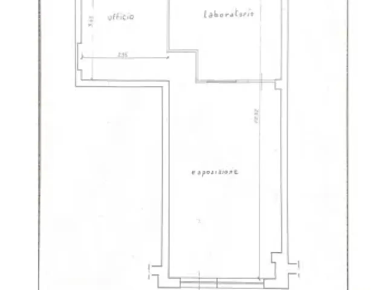 Carrozzeria in Via Assoro, Roma, {3} - Planimetria 1
