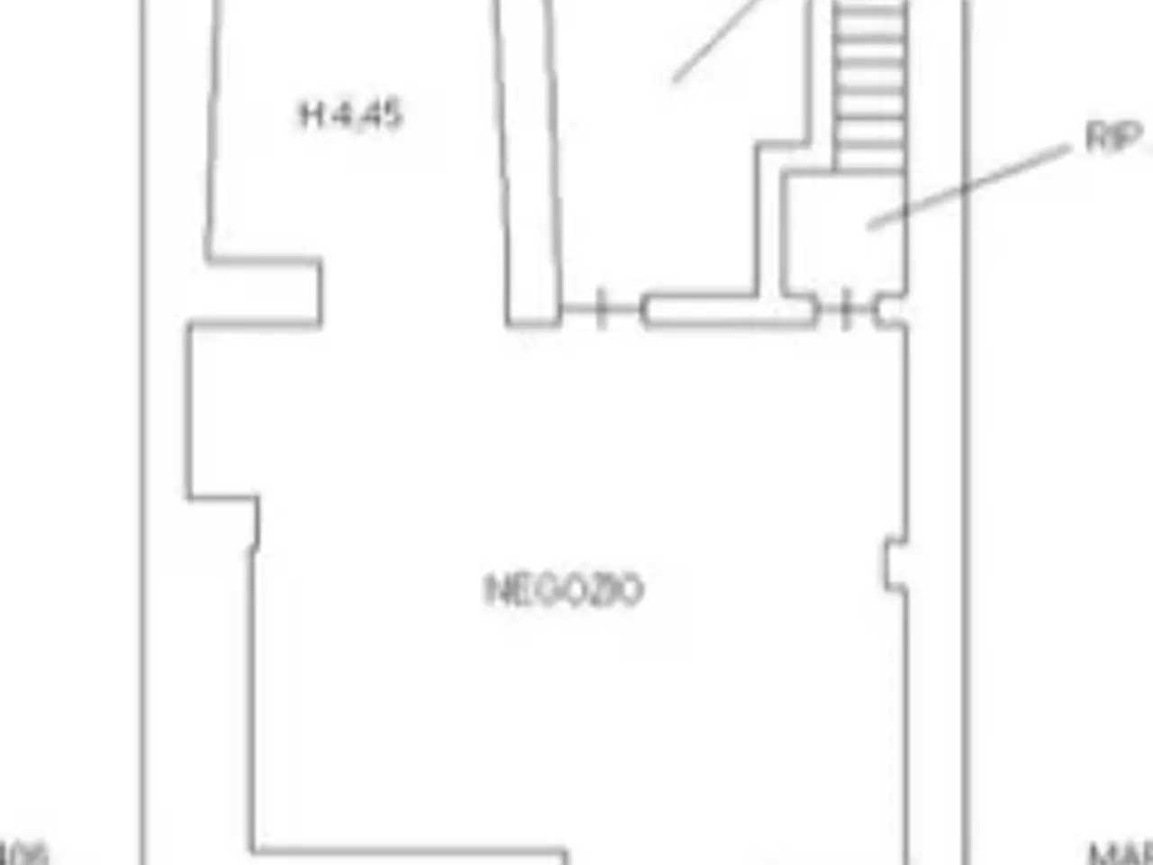 Negozio in Piazza San Giovanni, Imperia, {3} - Planimetria 1