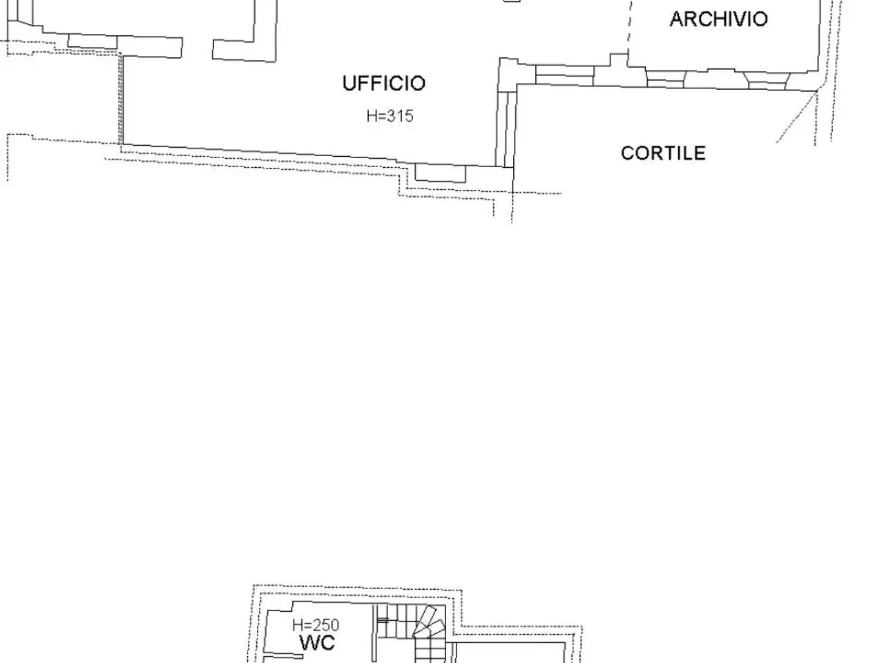 Ufficio in Via Muratori 23, Fossano, {3} - Planimetria 1