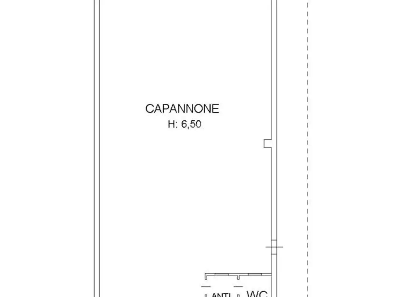 Laboratorio in Via Cristoforo Colombo 4, Nuvolera, {3} - Planimetria 1