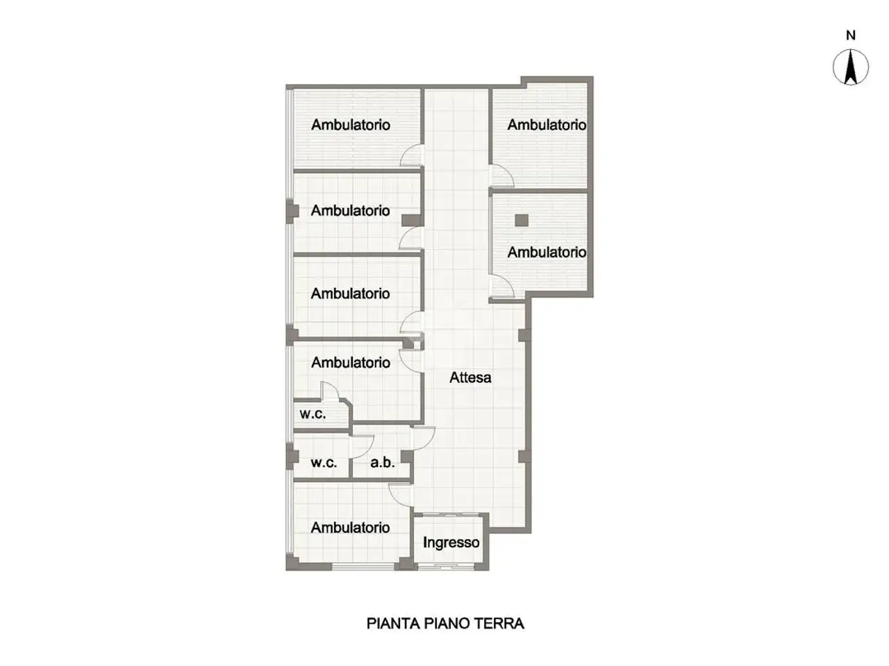 Ufficio in Viale Guglielmo Marconi 12, Sant'Egidio Alla Vibrata, {3} - Planimetria 1