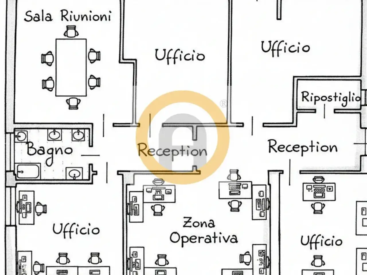 Ufficio in , Bassano Del Grappa, {3} - Planimetria 1