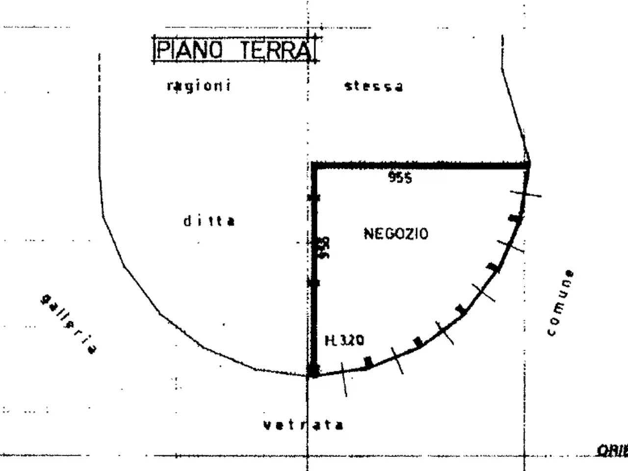 Negozio in Via John Fitzgerald Kennedy 1, Fiorenzuola D'Arda, {3} - Planimetria 1