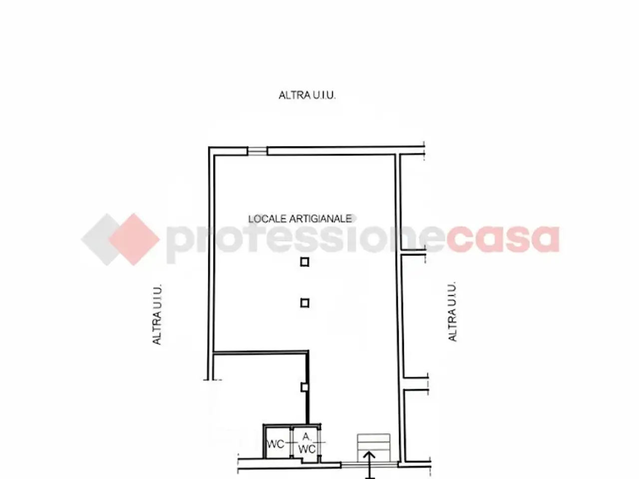 Laboratorio in Via Marche  15, Lizzano, {3} - Planimetria 1