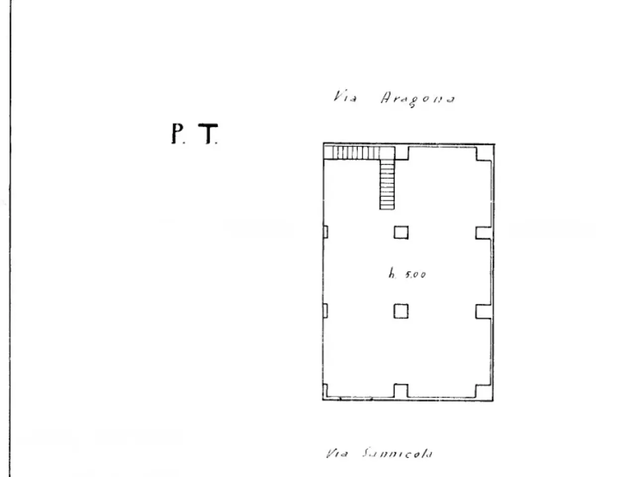 Capannone in Via Vittorio Veneto, Tuglie, {3} - Planimetria 1