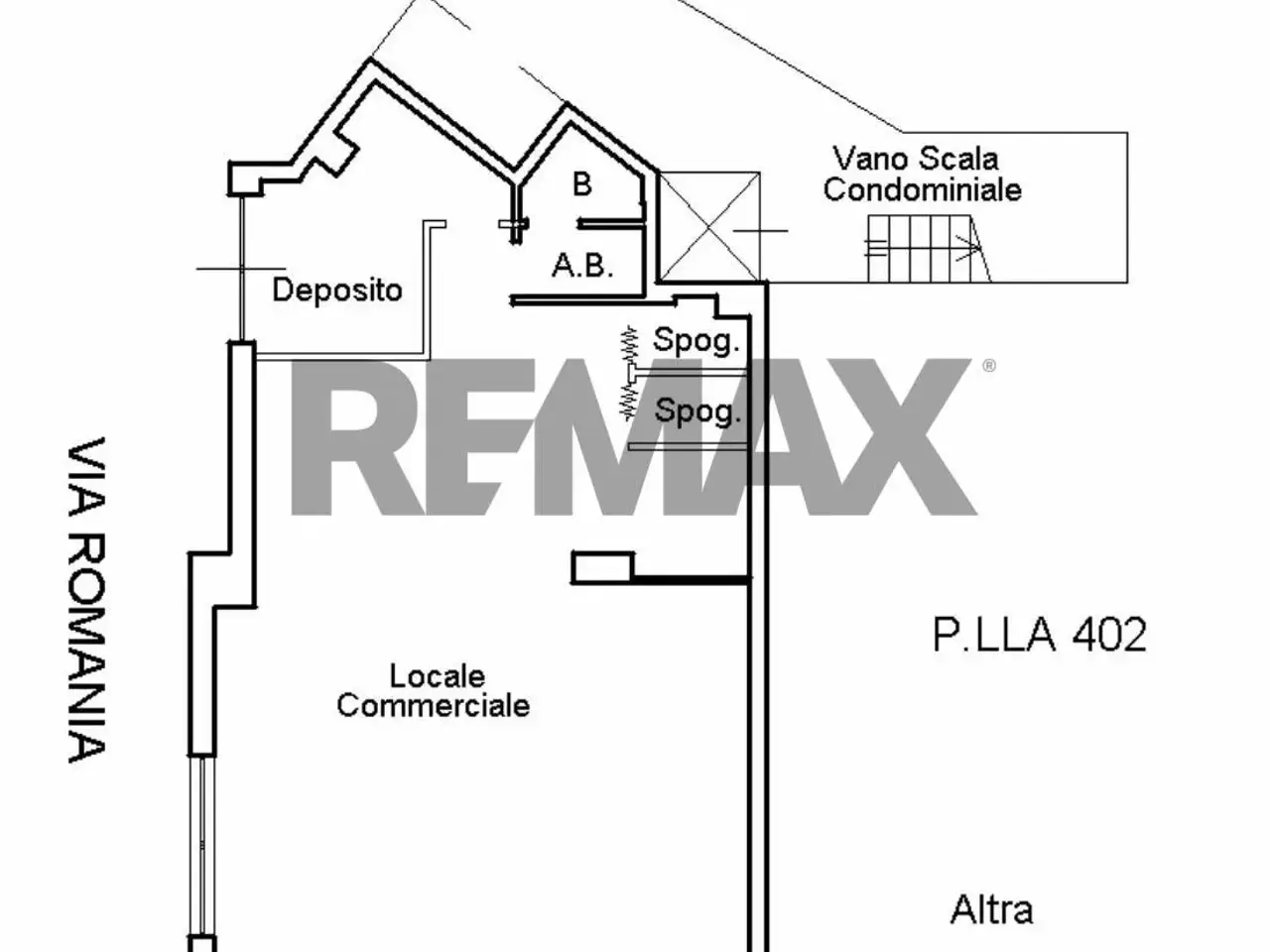 Negozio in Via Geremia di Scanno 129/131, Barletta, {3} - Planimetria 1