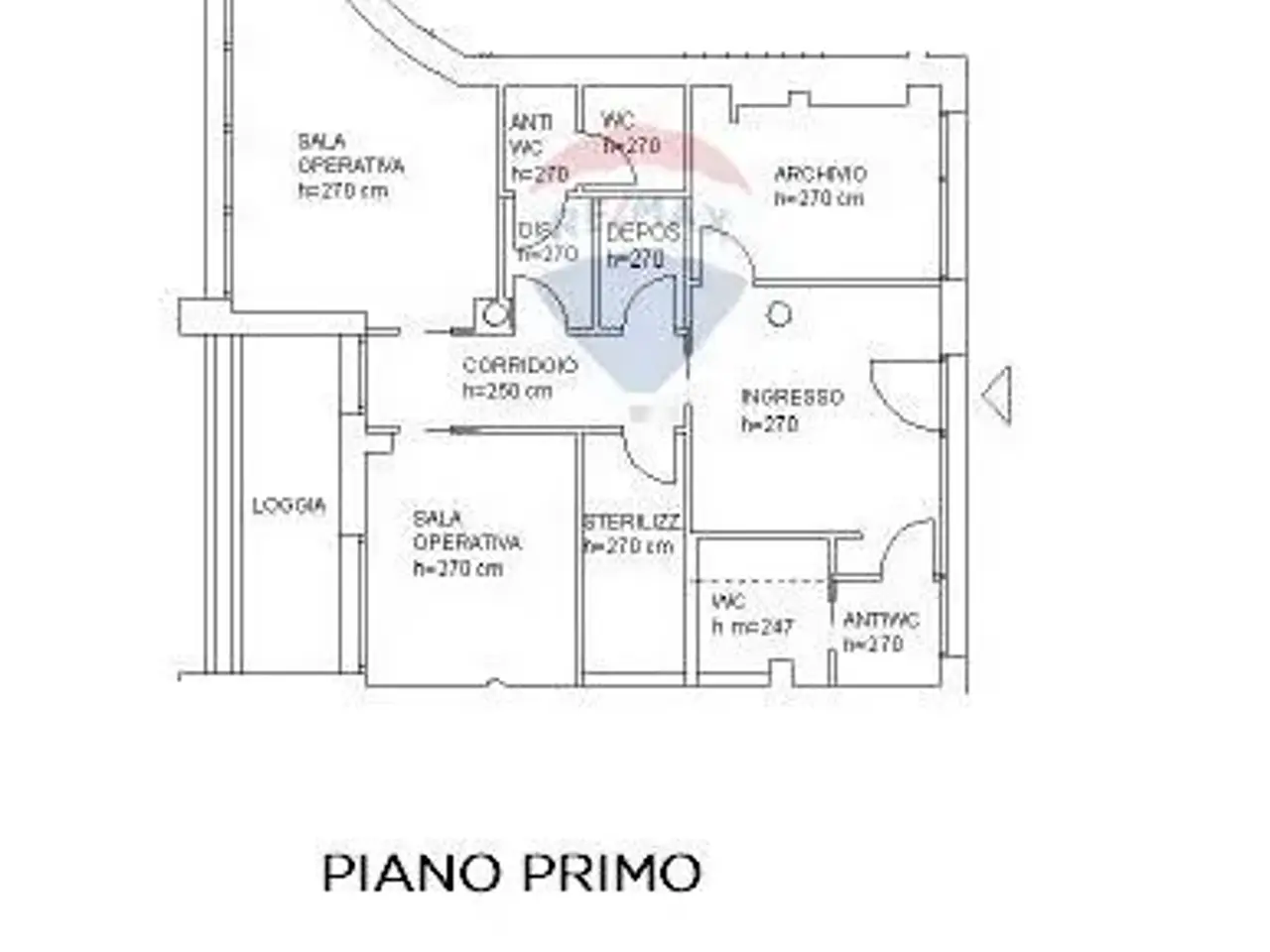 Ufficio in Corso dell'Eguaglianza 4, Collecchio, {3} - Planimetria 1
