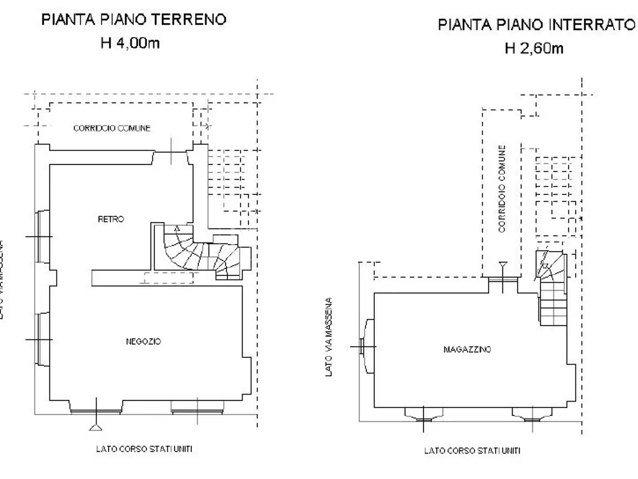 Negozio in Corso Stati Uniti 11, Torino, {3} - Planimetria 1