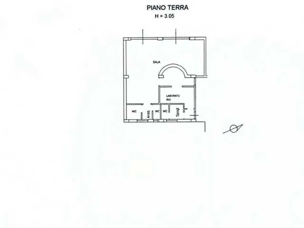 Magazzino in Via della Libertà  22, Montepaone, {3} - Foto 2